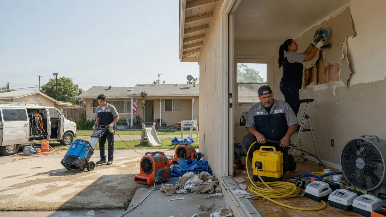 Water Damage Restoration in Eros, LA near me